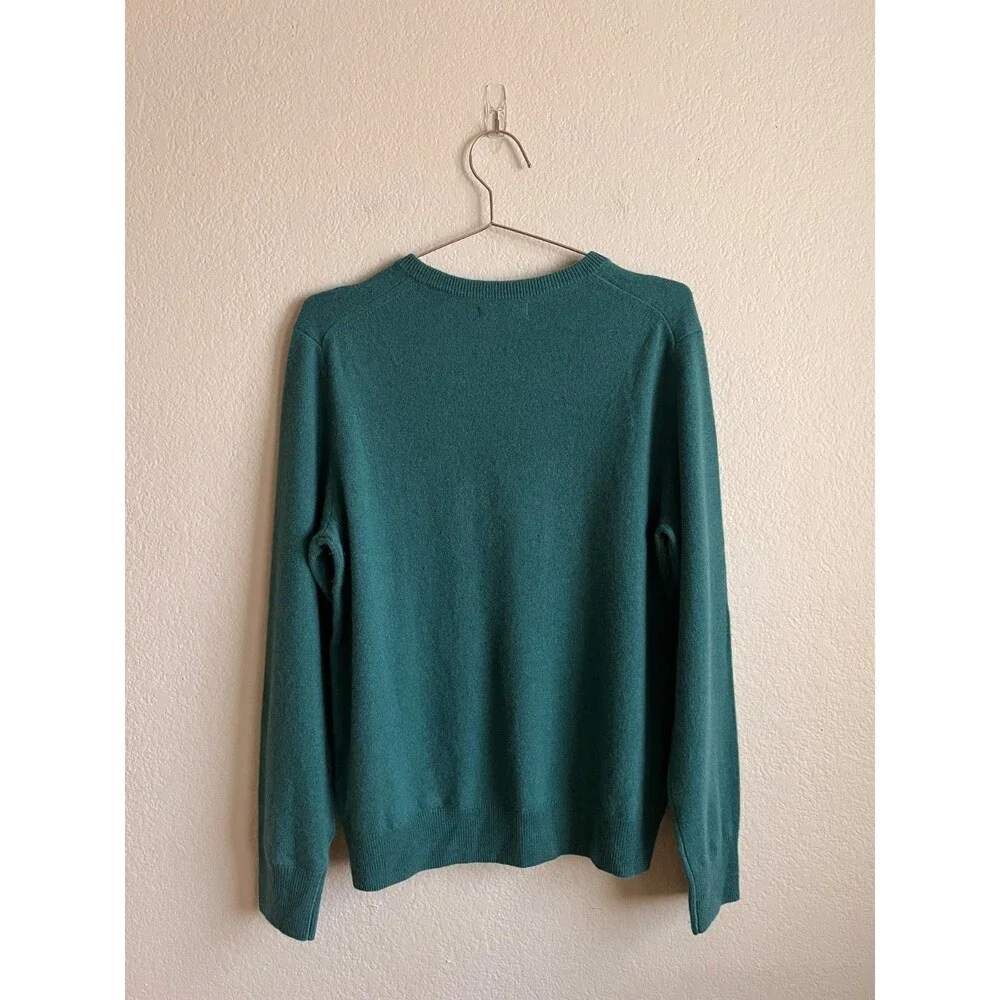 NAADAM Men's The Original Cashmere Sweater in Green Size MEDIUM